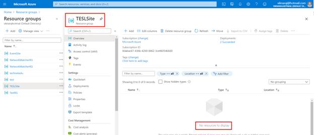 How To Move Azure Resources Between Existing Subscription To New Subscription